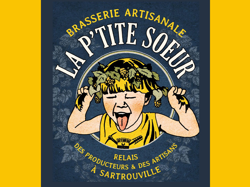 photo du logo de la petite soeur entreprise brasserie de bière artisanale sur sartrouville 
